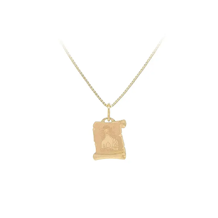 Gold-Anhänger Zeichen der Jungfrau