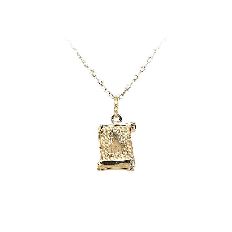 Gold-Anhänger Zeichen der Jungfrau