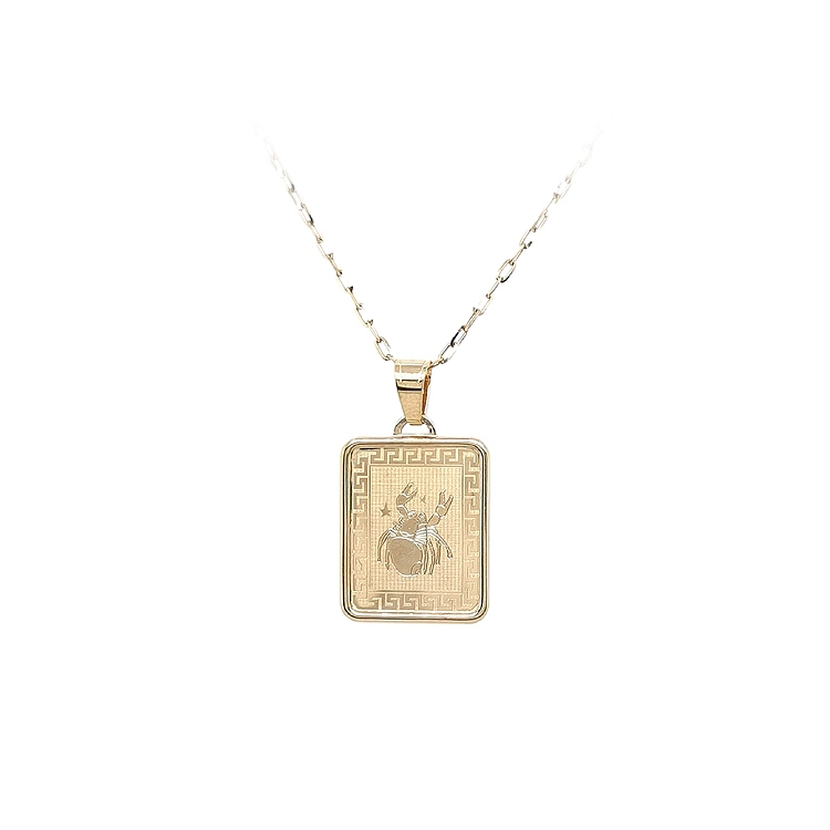 Gold-Anhänger Zeichen des Krebses