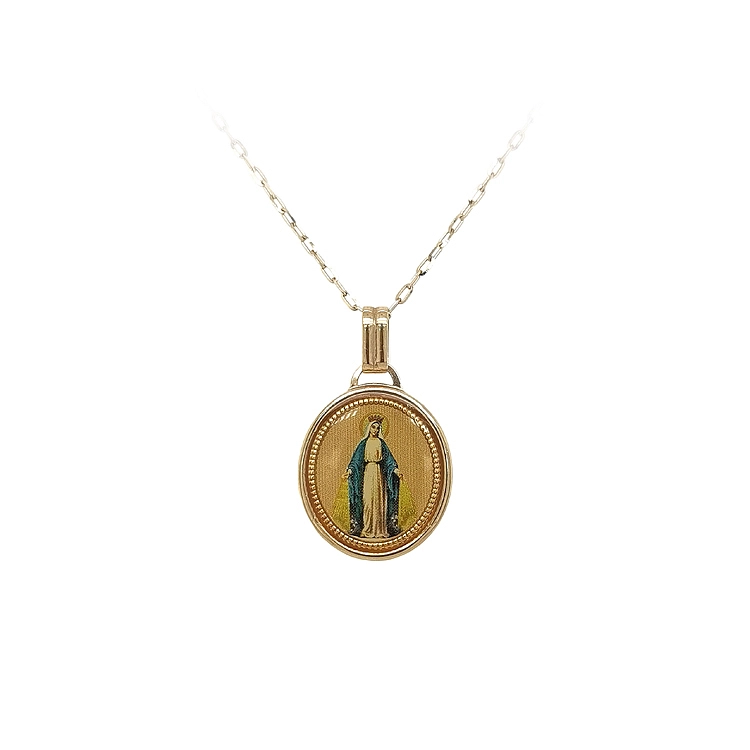 Gold-Anhänger Madonna Jungfrau Maria