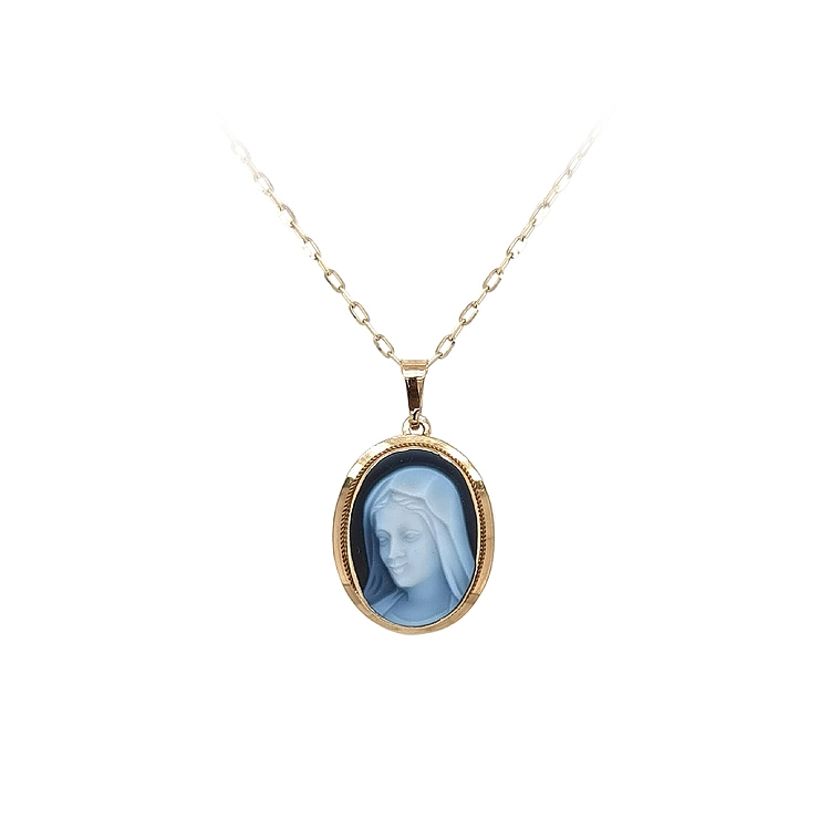 Gold-Anhänger Madonna Jungfrau Maria