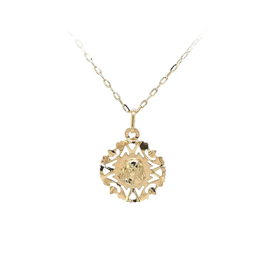 Gold-Anhänger Madonna Jungfrau Maria