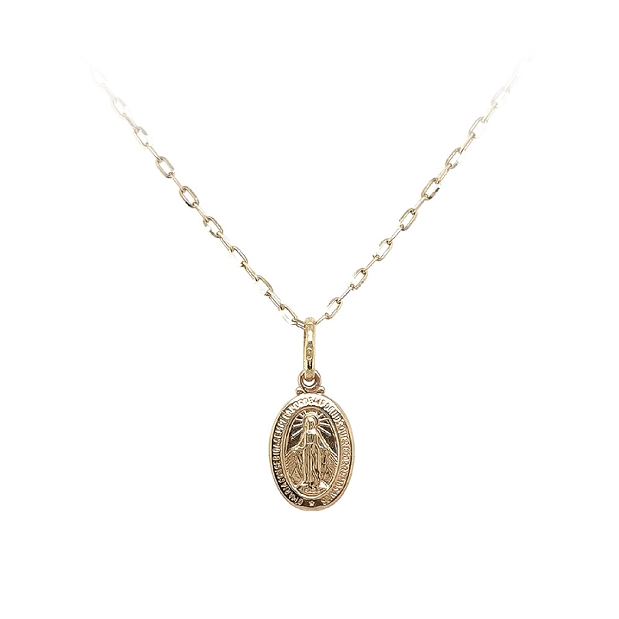Gold-Anhänger Madonna Jungfrau Maria
