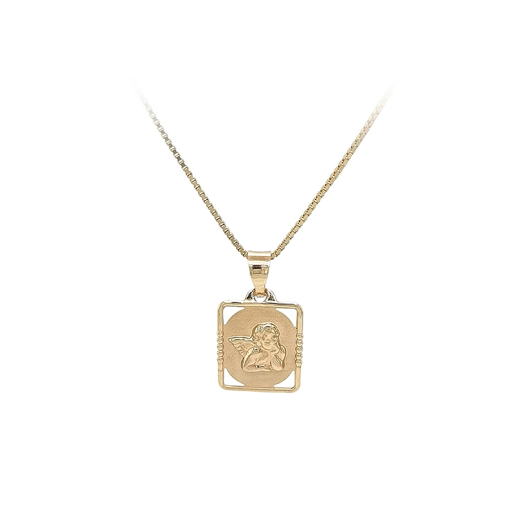 Gold-Anhänger Engel