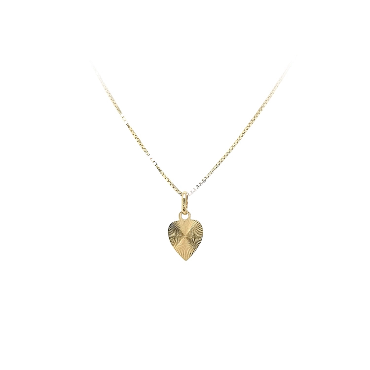 Gold-Anhänger Herz