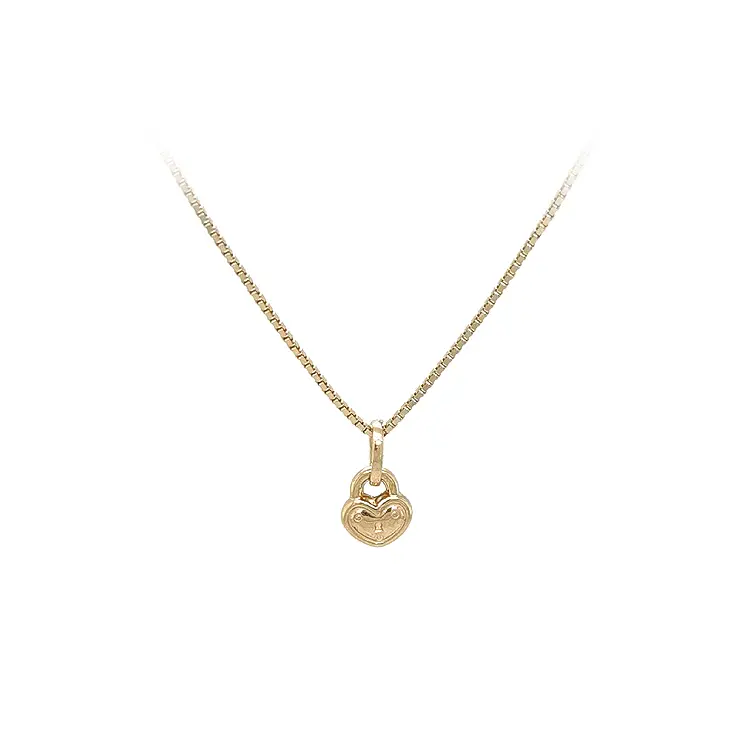 Gold-Anhänger Schloss