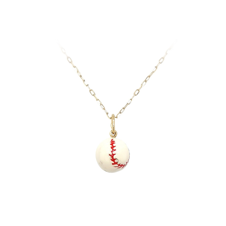 Gold-Anhänger Baseball