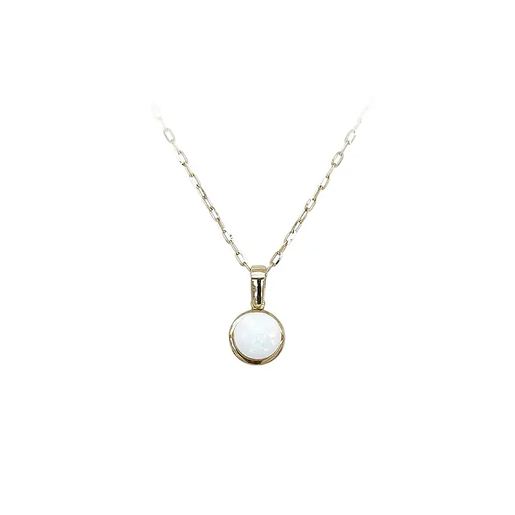 Gold-Anhänger mit Opal