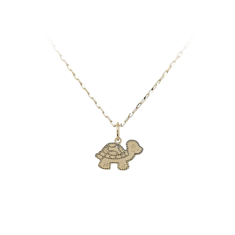 Gold-Anhänger Schildkröte