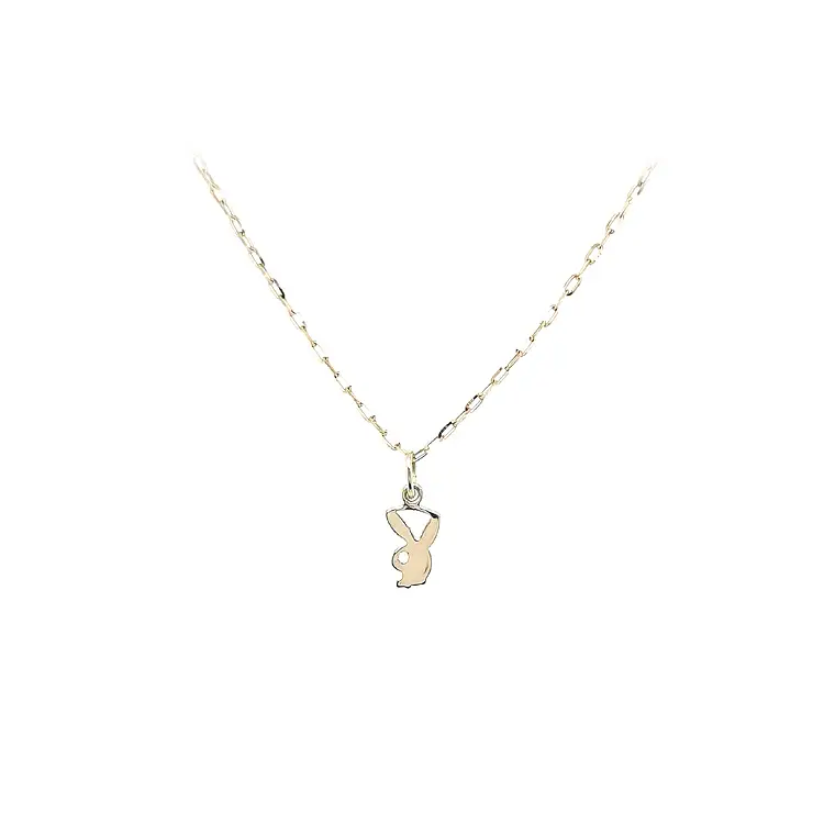 Goldener Playboy-Anhänger