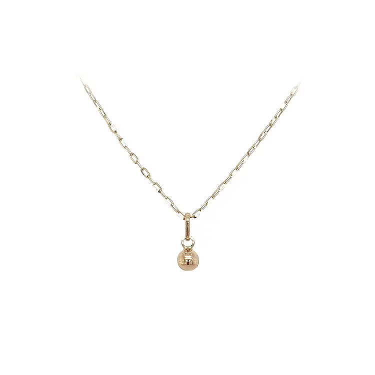 Gold-Anhänger Kugel