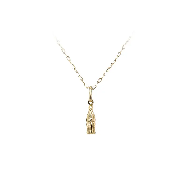 Gold-Anhänger Coca Cola