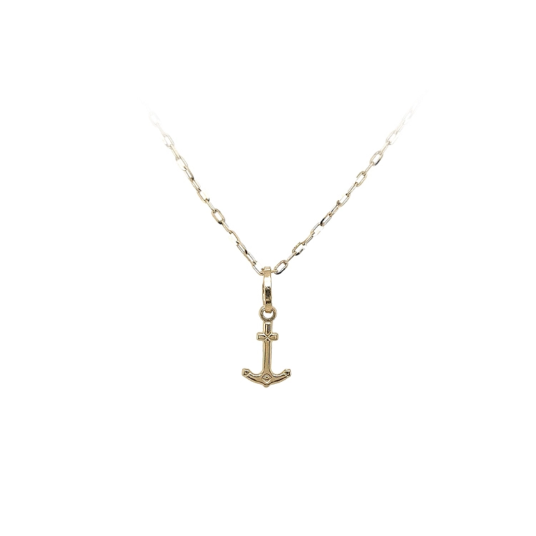 Gold-Anhänger Anker