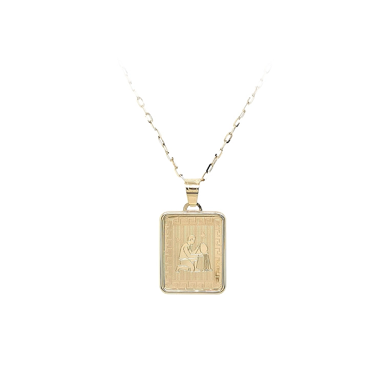 Gold-Anhänger Wassermann