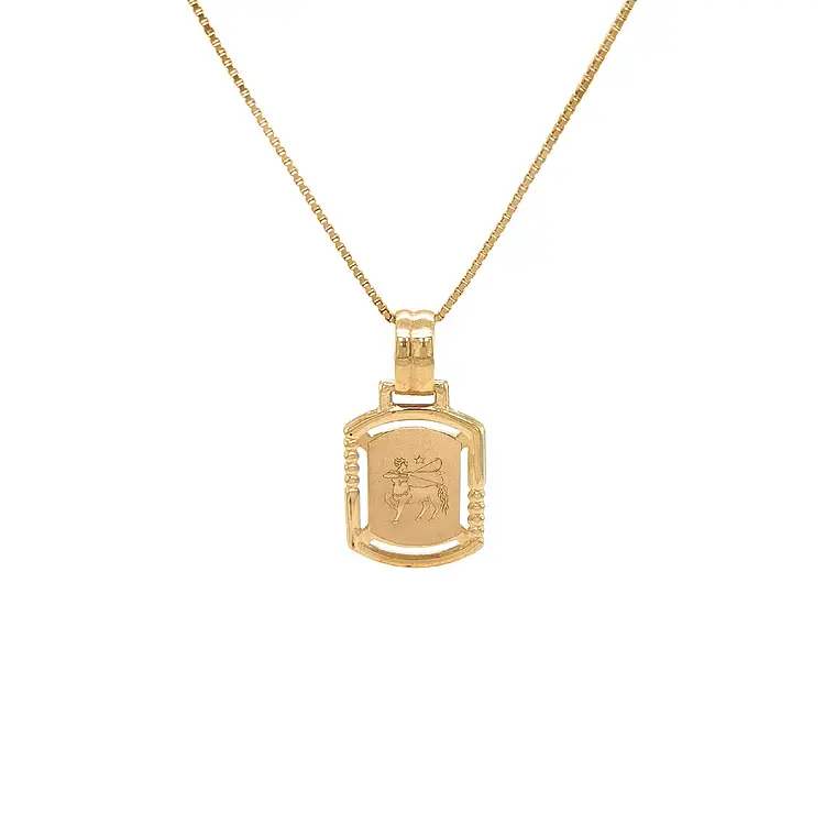 Gold-Anhänger Zeichen des Schütze