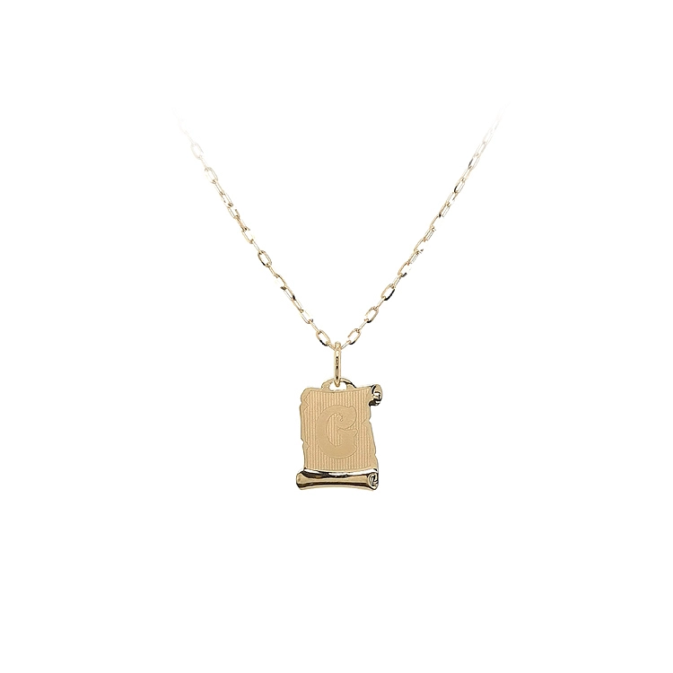 Gold-Anhänger Buchstabe G