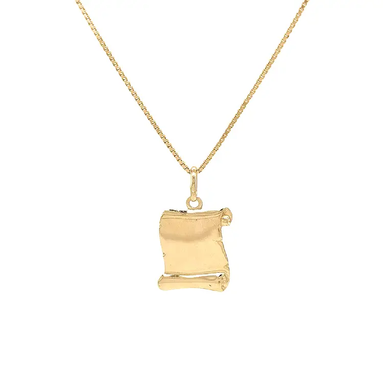 Goldplatte für die Pergamentgravur