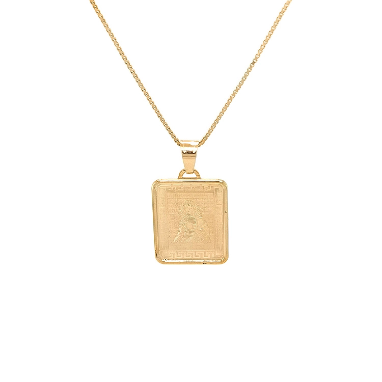 Gold-Anhänger Zeichen der Jungfrau