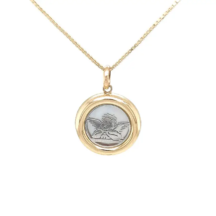 Gold-Anhänger Engel