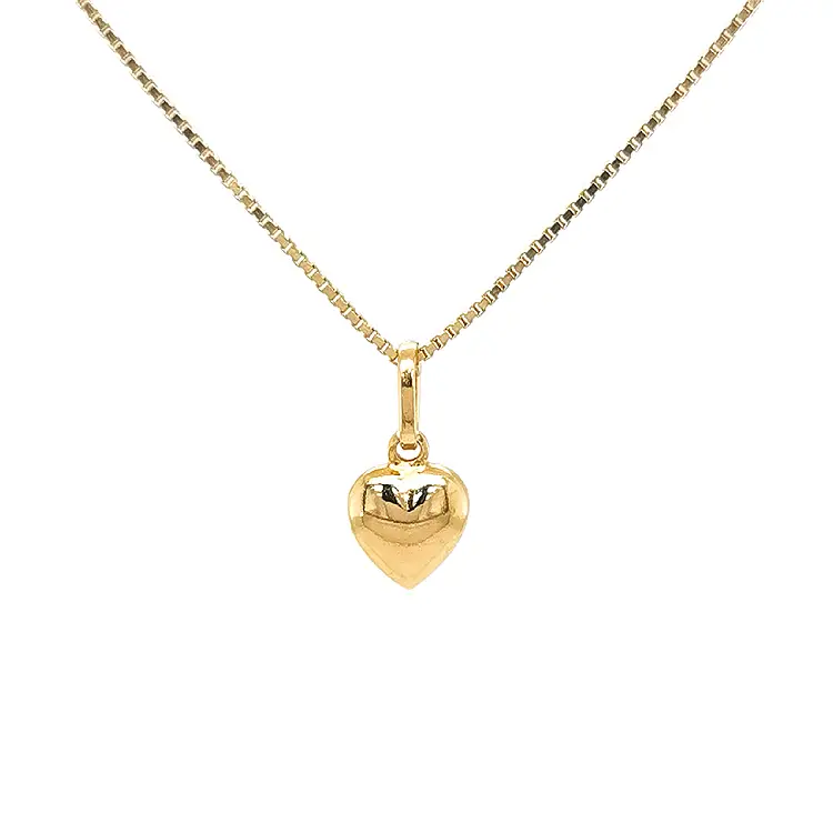 Gold-Anhänger Herz