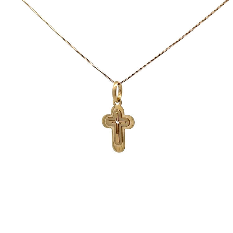 Goldkreuz-Anhänger