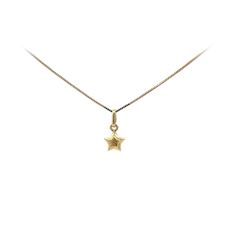 Gold Seestern-Anhänger