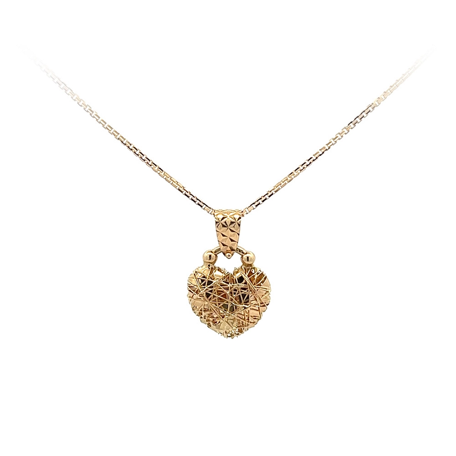 Gold-Anhänger Herz