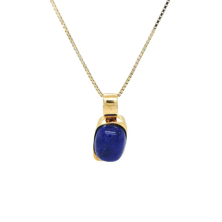Gold-Anhänger Lapislazuli
