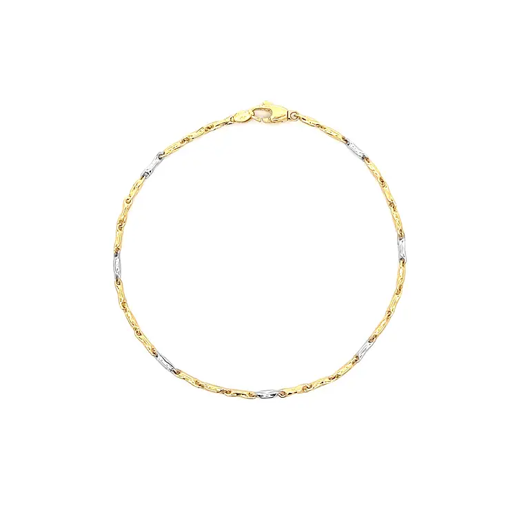 Gold-Kombi-Armband