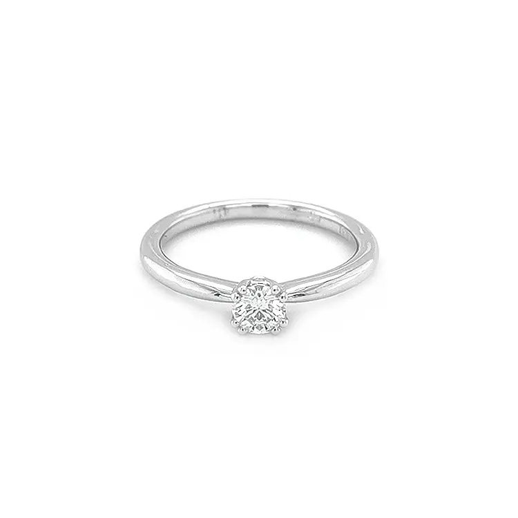 Gold Verlobungsring mit Diamant