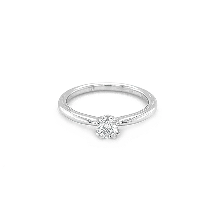 Gold Verlobungsring mit Diamant