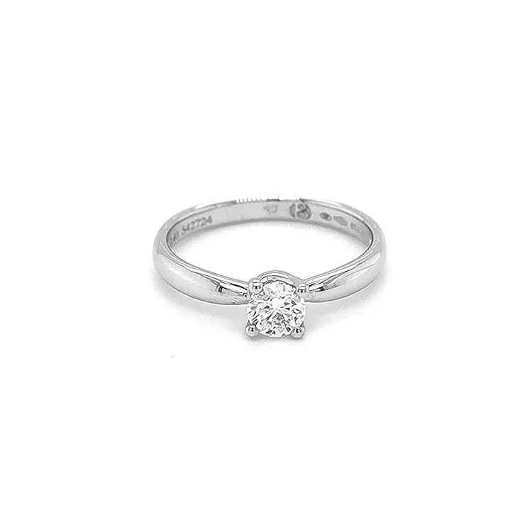 Gold Verlobungsring mit Diamant