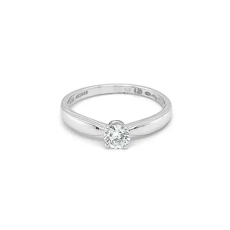 Gold Verlobungsring mit Diamant