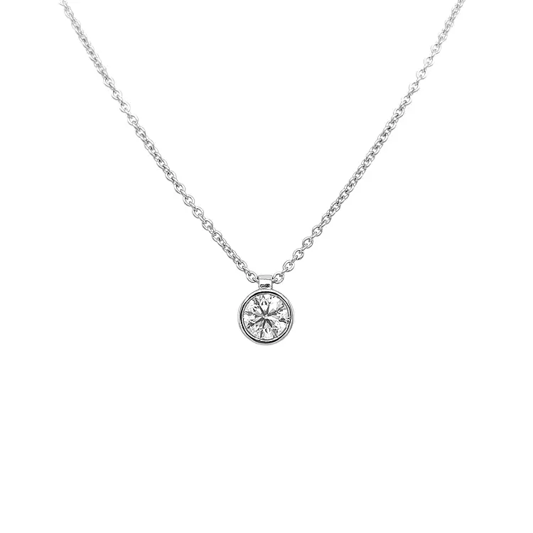 Gold-Anhänger mit Diamanten