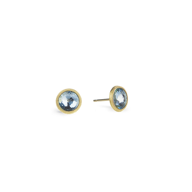 Goldohrringe mit blauem Topas Marco Bicego Jaipur