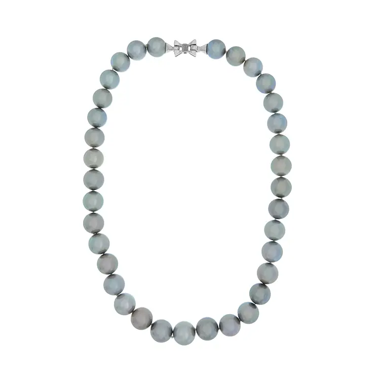 Gold Perlenkette Tahiti