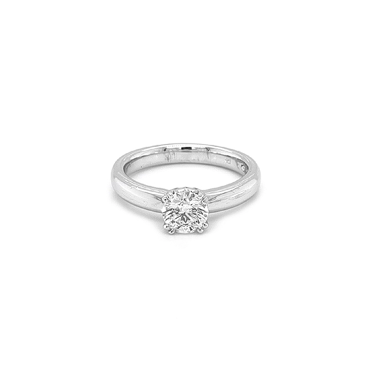 Gold Verlobungsring mit Diamant
