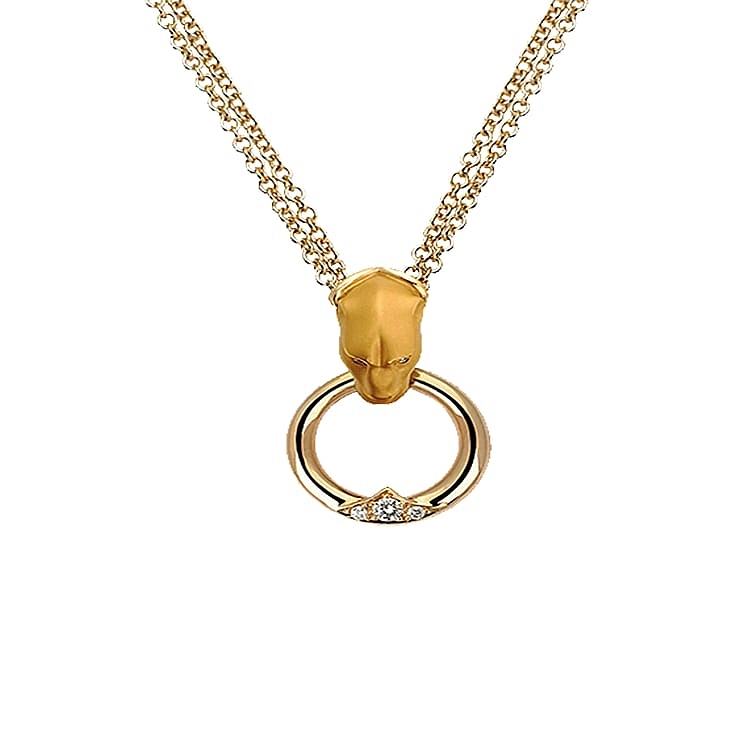 Gold Halskette Carrera y Carrera Vitral Aldaba