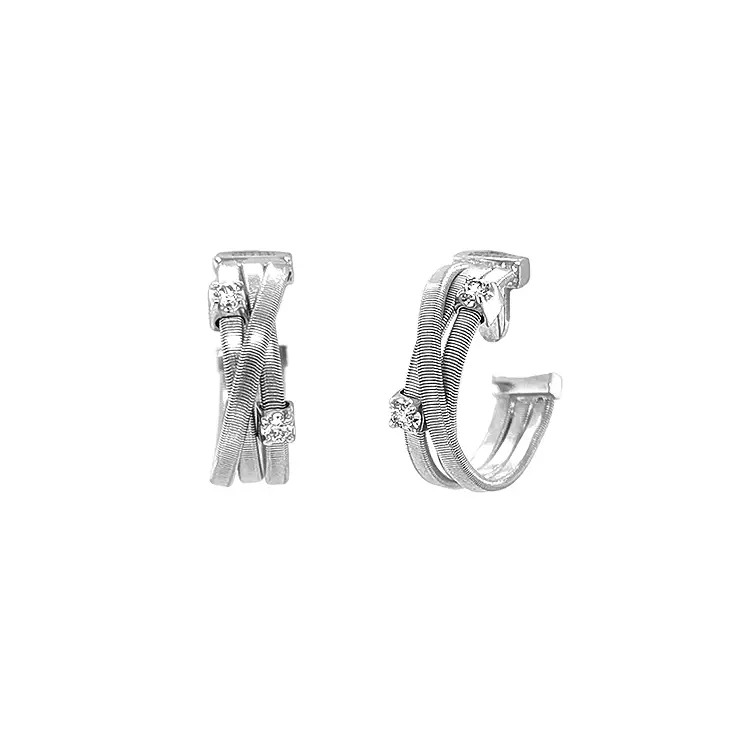 Goldohrringe mit Diamanten Marco Bicego Goa