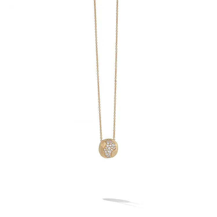 Gold Halskette mit Diamanten Marco Bicego Afrika