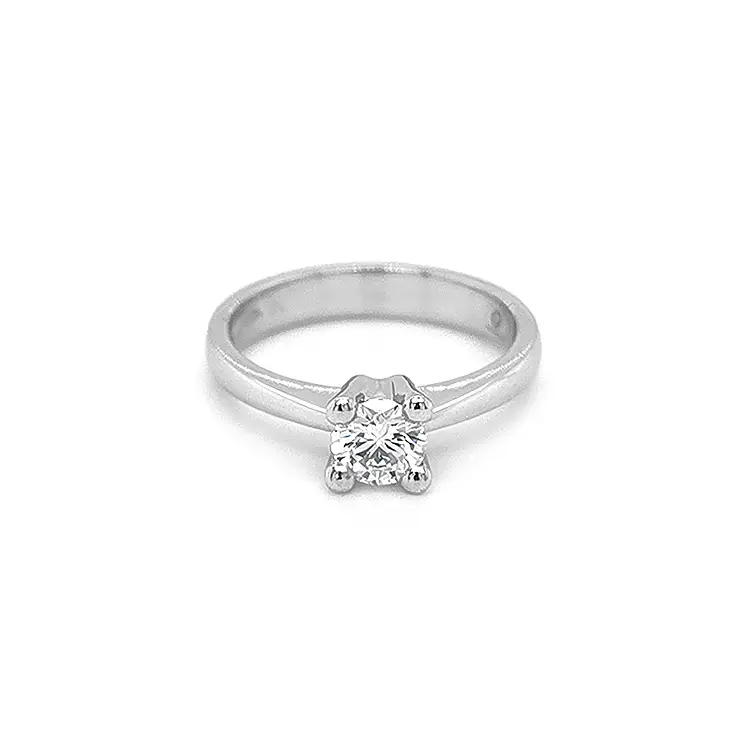 Gold Verlobungsring mit Diamant