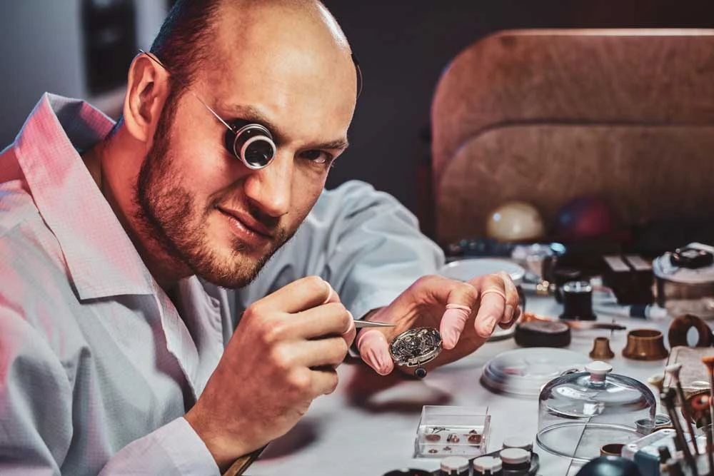 Uhrmacherische Dienstleistung