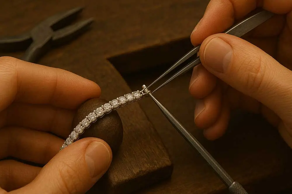 Absetzen und Ersetzen von Steinen: