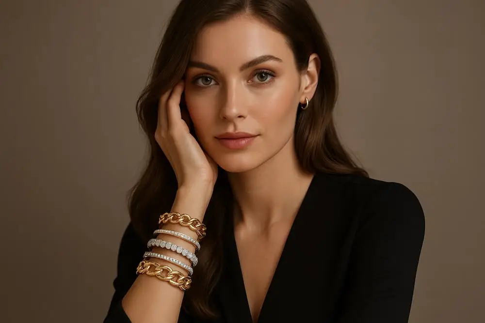 Wie legt man Armbänder übereinander? Einen unverwechselbaren Stil erhalten