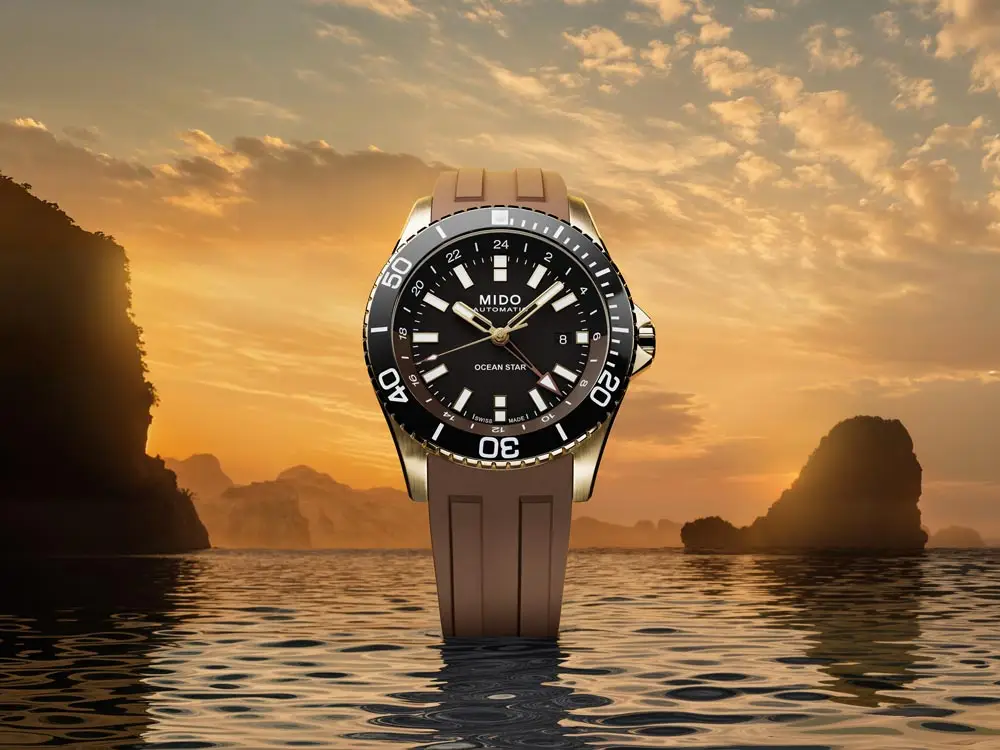 Mido Ocean Star Dekompressions-Weltzeituhr M026.829.17.041.00