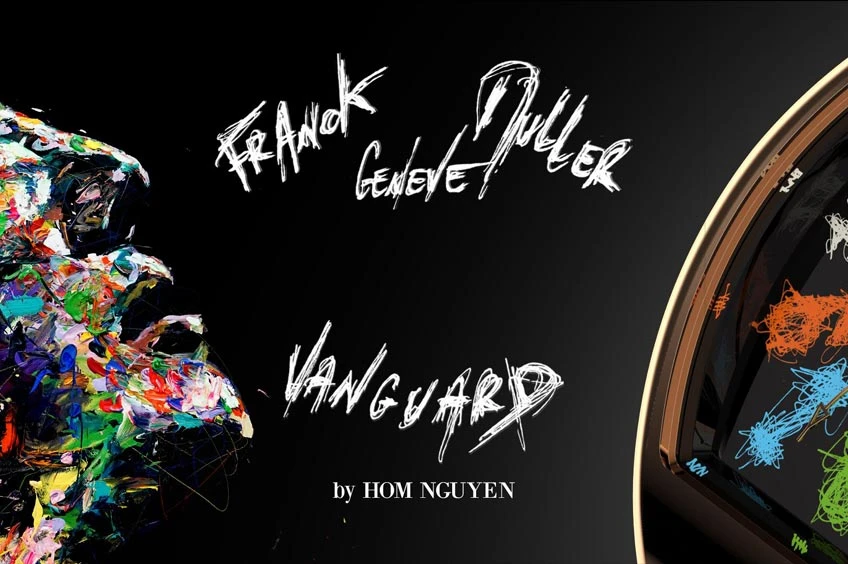 Franck Muller präsentiert die limitierte Auflage der Uhr Vanguard Crazy Hours Hom Nguyen