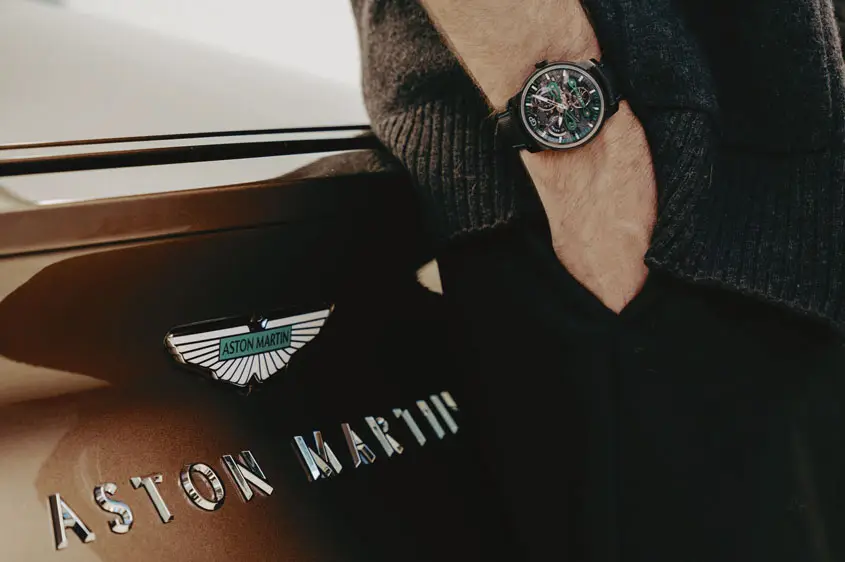 Die Uhr Neo bridges Aston Martin von Girard-Perregaux verbindet zwei Luxuswelten