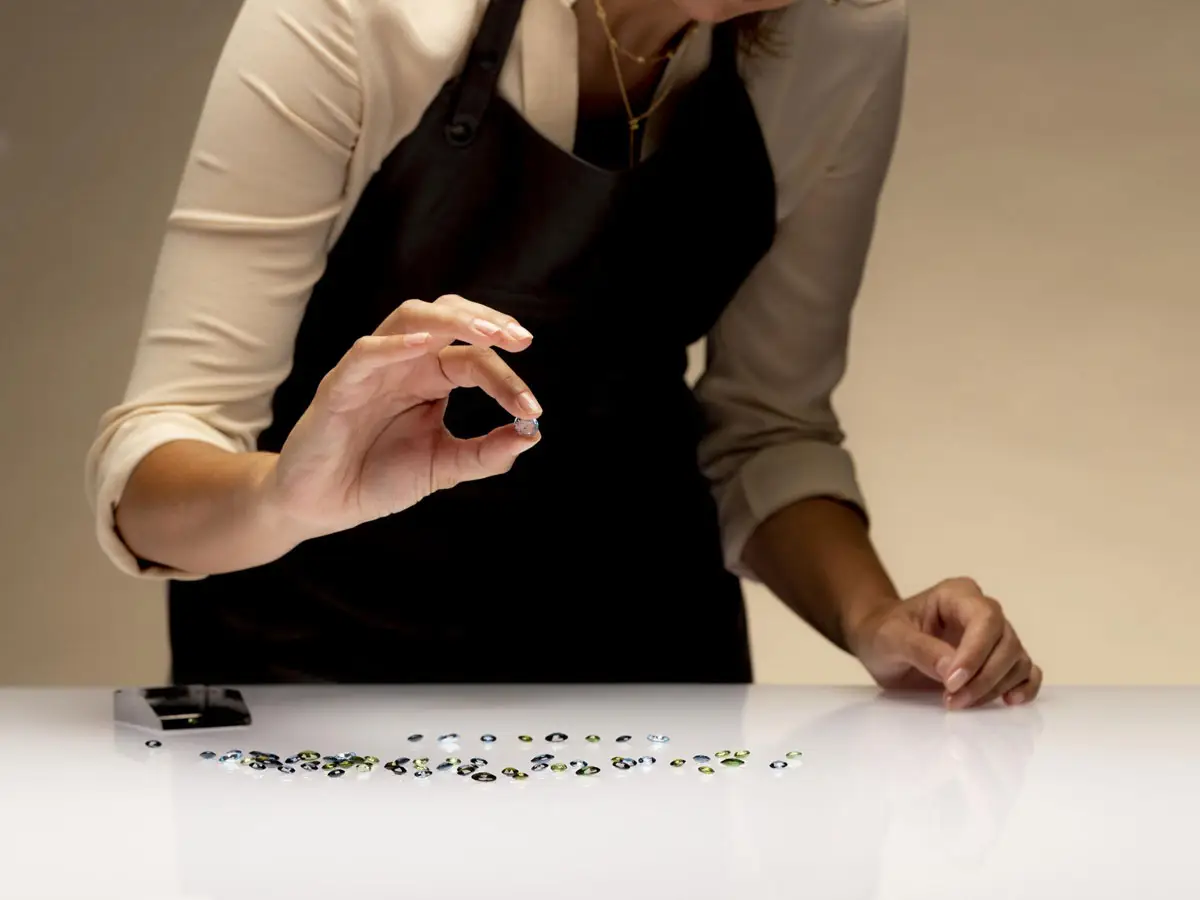 Gold-Ohrringe Marco Bicego Jaipur Link OB1841 B YW Q6