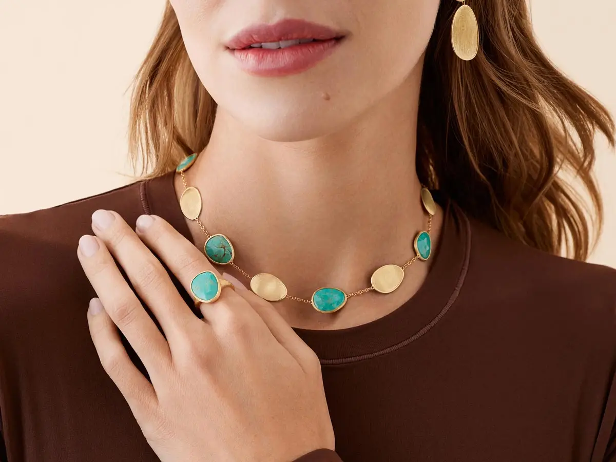 Gold Marco Bicego Lunaria Ring AB549 Y