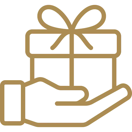 Luxuriöse Geschenkverpackung